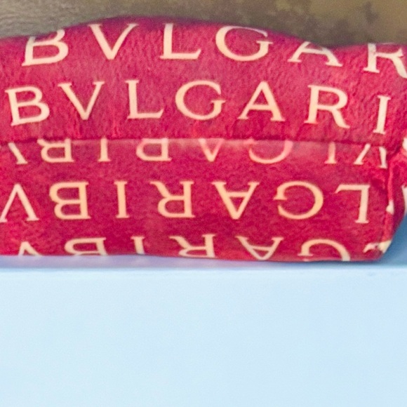 Bvlgari Logo Canvas Cosmetic Pouch – Authentic | COA Included - Picture 5 of 11